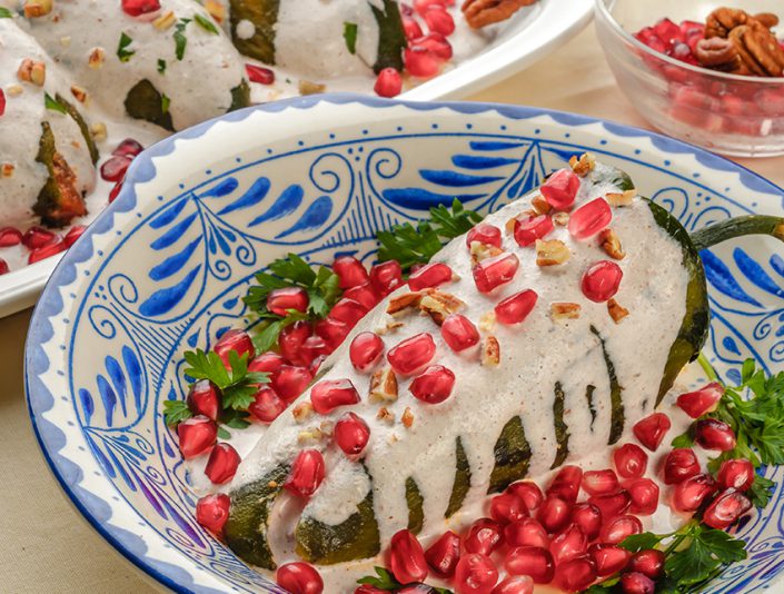 Chiles en nogada