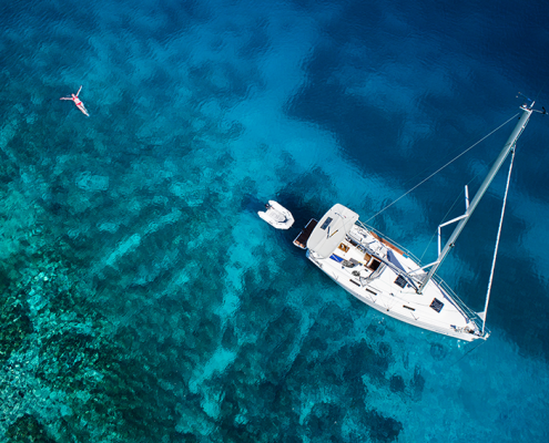 Caribbean sailing