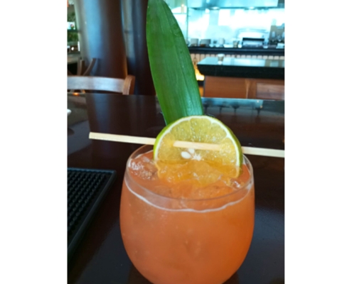 Pink Campari Cocktail