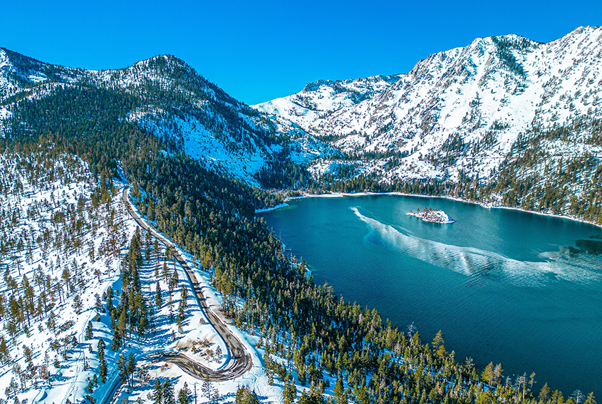 Lake Tahoe. California, Emerald Bay